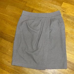 J.McLaughlin Houndstooth Maddie Skirt Size 14